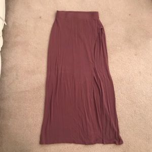 charlotte russe maxi skirt